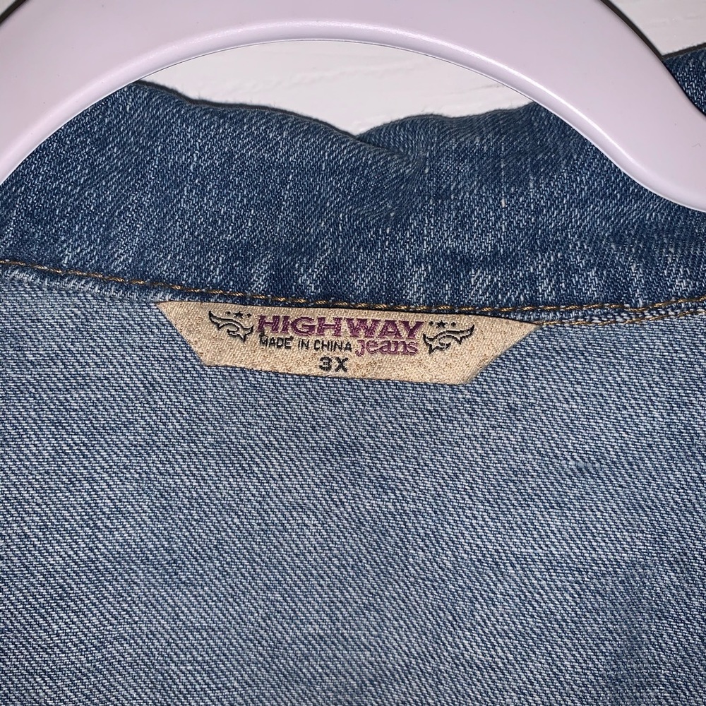 Distressed Jean Jacket - Picture 2 of 6